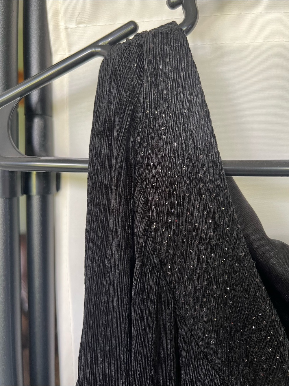 Maggie Barnes 2X Black Pleated Evening Dress and Jacket with Sparkle - Picture 12 of 12